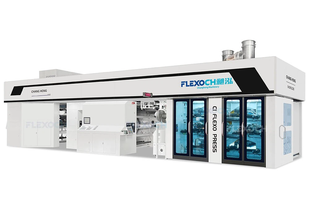 6 Color Gearless CI Flexo Printing press 6 Color Gearless CI Flexo Printing press