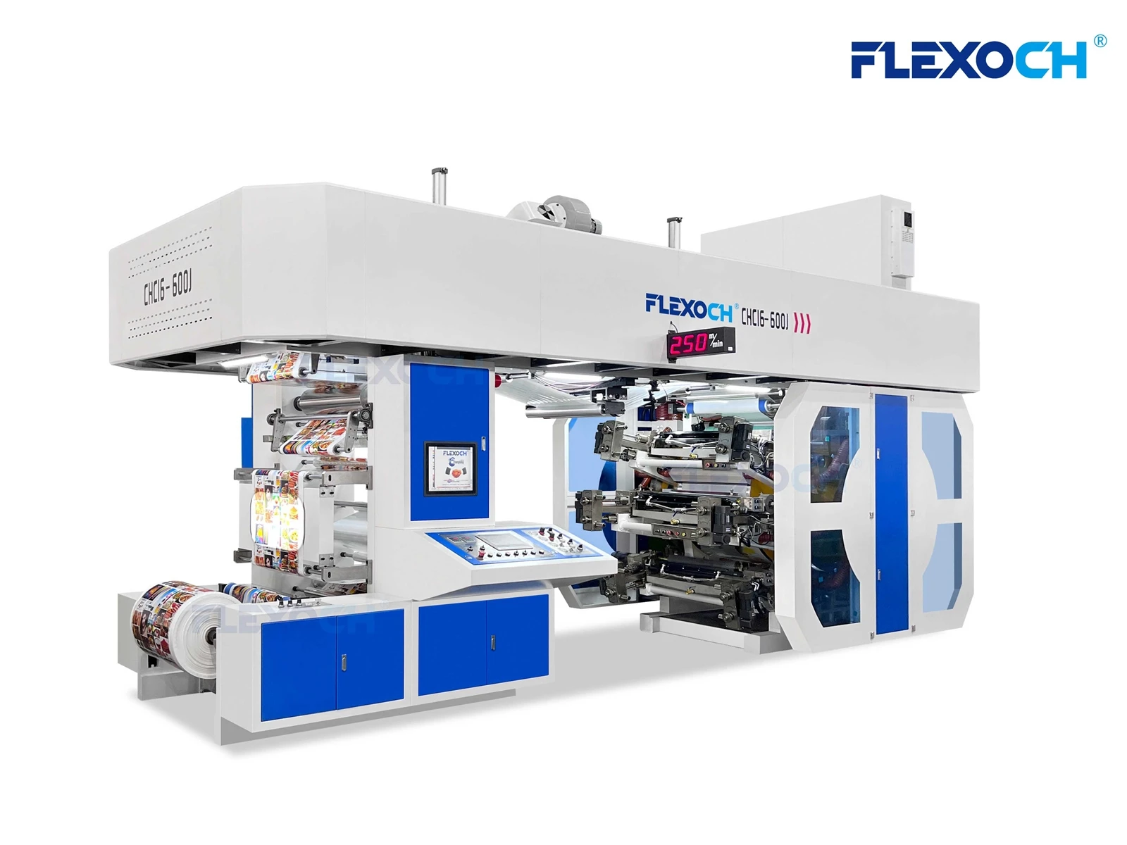 Central Drum Flexo Printing Machine Central Drum Flexo Printing Machine
