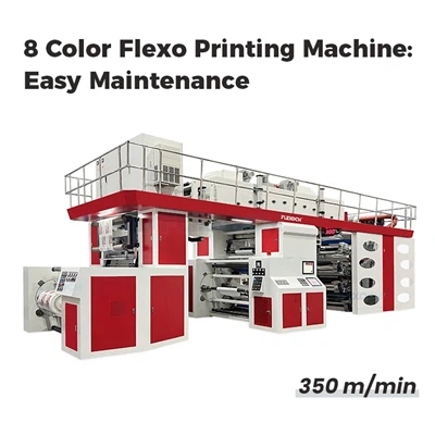 What is the ease of maintenance of an 8 Color Flexo Printing Machine?