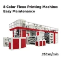 What is the ease of maintenance of an 8 Color Flexo Printing Machine?