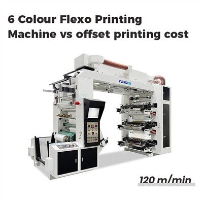 What is the difference in cost between a 6 Colour Flexo Printing Machine and ...
