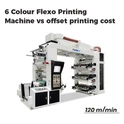 What is the difference in cost between a 6 Colour Flexo Printing Machine and ...