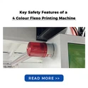 What is the safety protection system of a 4 Colour Flexo Printing Machine?