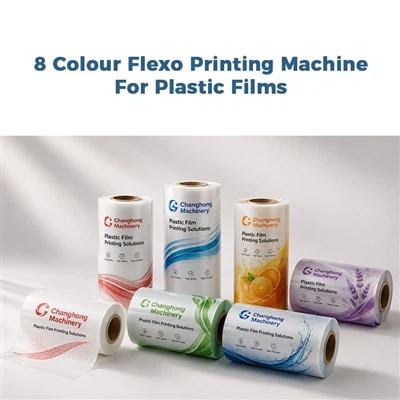 Can an 8 Colour Flexo Printing Machine print on plastic films?