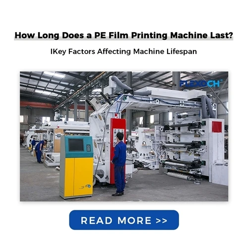 What is the lifespan of a PE film printing machine?