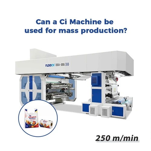 Can a Ci Machine be used for mass production?
