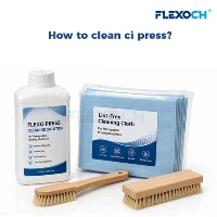 How to clean ci press?