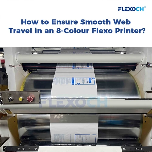 How to ensure the smooth running of the web in an 8 Colour Flexo Printing Mac...