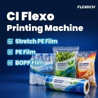 Can a PE Film Flexo Printing Machine print on stretch PE film?