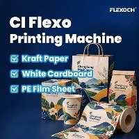 Can flexographic printers print on cardboard?