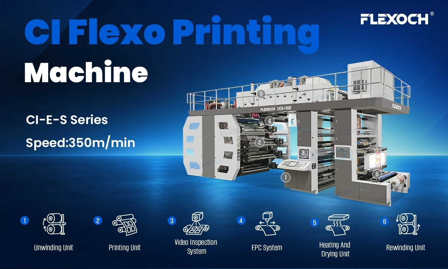 CI Flexo Printing Machine CI Flexo Printing Machine