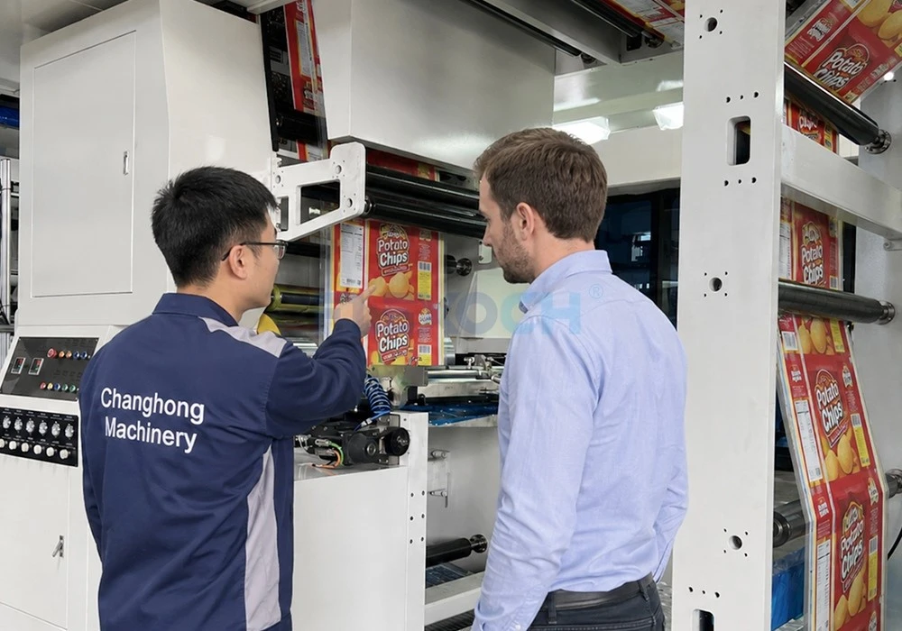 Flexo Printing Machine For Food Packaging Flexo Printing Machine For Food Packaging