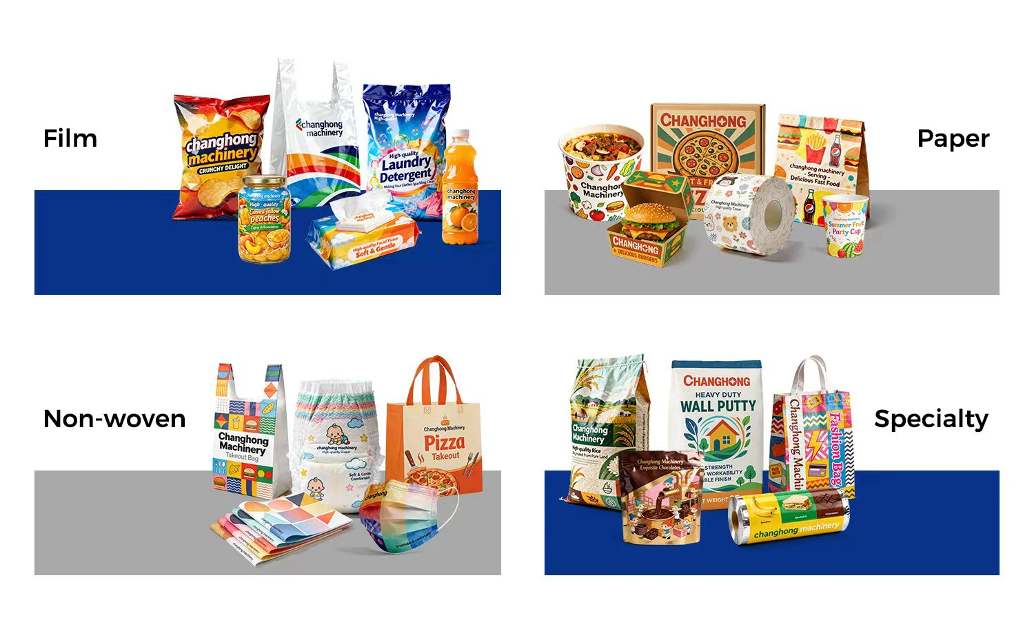 Changhong Flexo printing sample Changhong Flexo printing sample