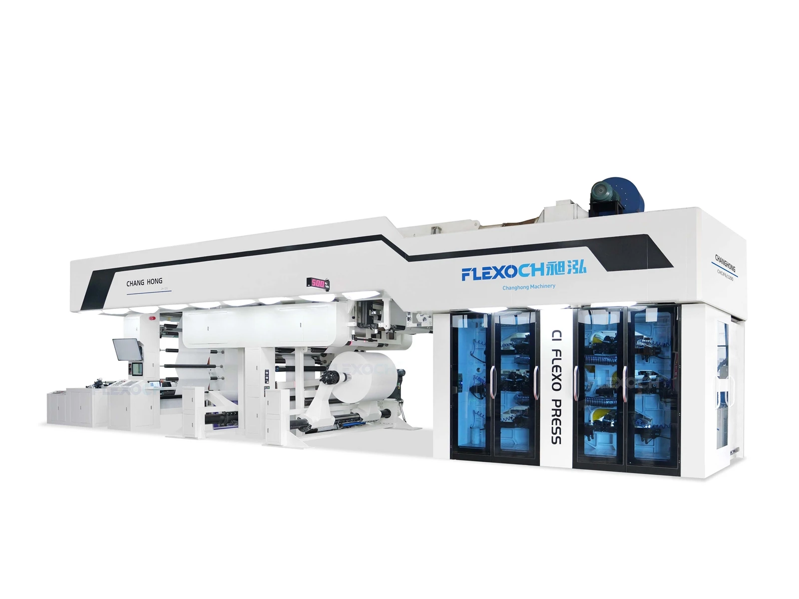 Paper Gearless Flexo Printing Press Paper Gearless Flexo Printing Press