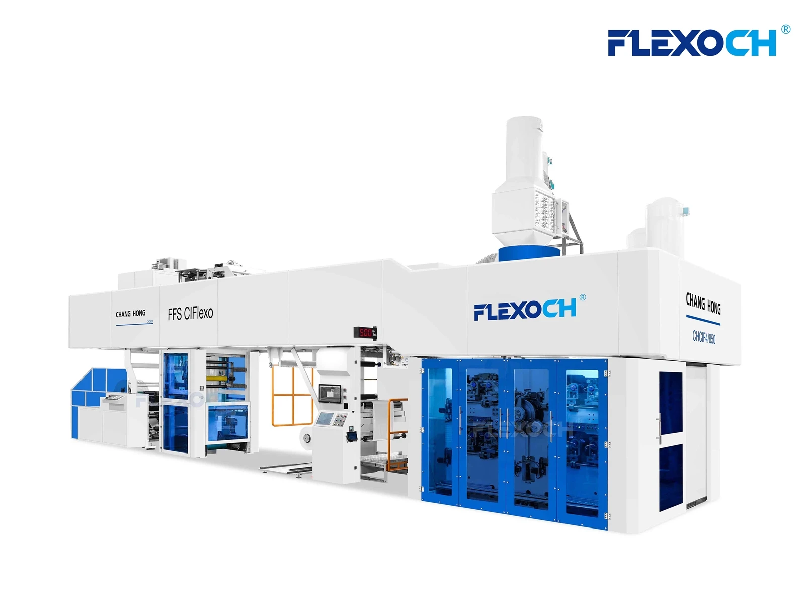 FFS Heavy-Duty Film Flexo Printing Machine FFS Heavy-Duty Film Flexo Printing Machine